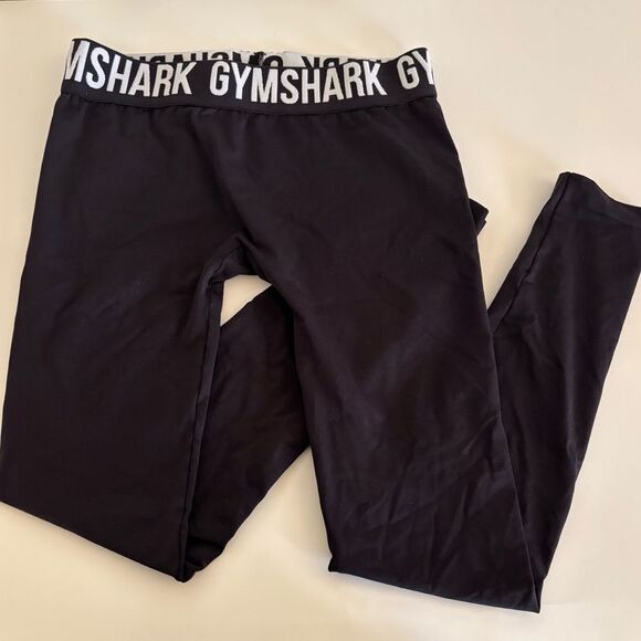 Gymshark Seamless Black Capri-Length Leggings Women’s Extra Small - Picture 1 of 5
